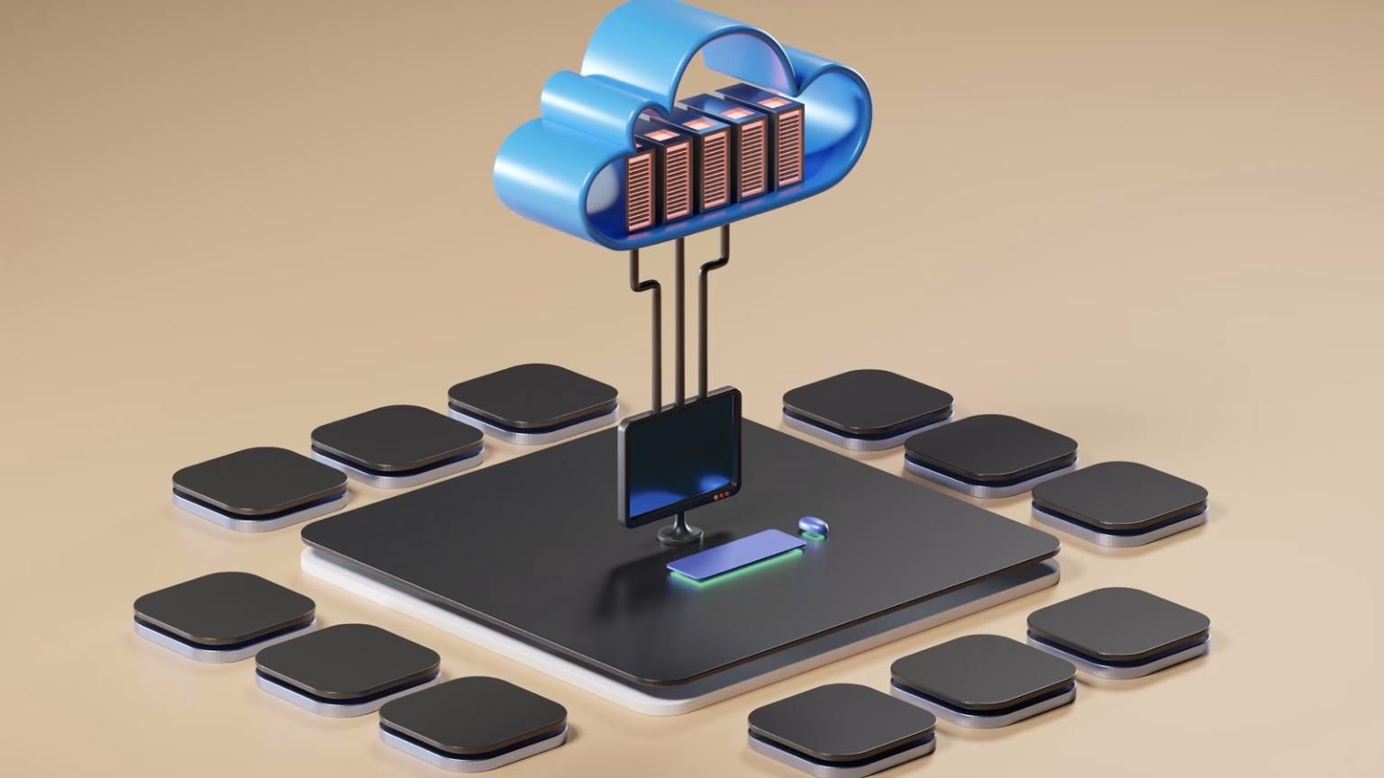 Infraestructura de nube y computación como referencia a modelos de inteligencia artificial abiertos