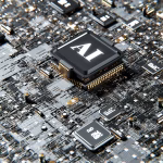 Desarrollador trabajando con herramientas de inteligencia artificial en una pantalla