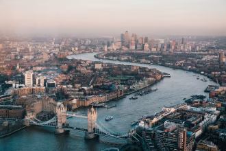 Vista urbana de Londres, imagen asociada al ecosistema británico de startups e inversión