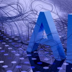 Representación digital de inteligencia artificial para ilustrar marcas de agua en texto generado