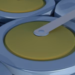 Render de celdas de bateria de litio para tecnologia energetica avanzada