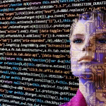 Representación de inteligencia artificial para ilustrar descubrimiento de fármacos con IA