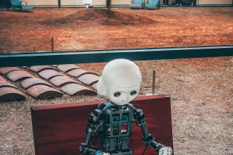 Representacion tecnologica de inteligencia artificial en un entorno digital