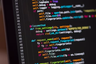 Programador revisando código en un portátil como referencia a seguridad de modelos de IA