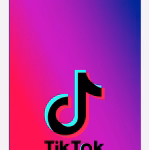 Ilustración de la aplicación TikTok en un teléfono móvil