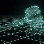 Mazo de juez digital, imagen relacionada con regulación tecnológica e inteligencia artificial