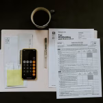 Persona revisando pagos digitales y datos financieros en un portátil.