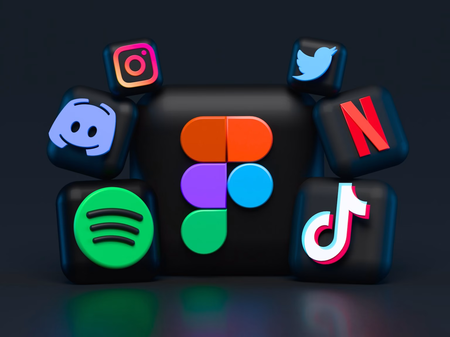 Aplicaciones sociales abiertas en un teléfono móvil, imagen asociada a plataformas digitales y datos.